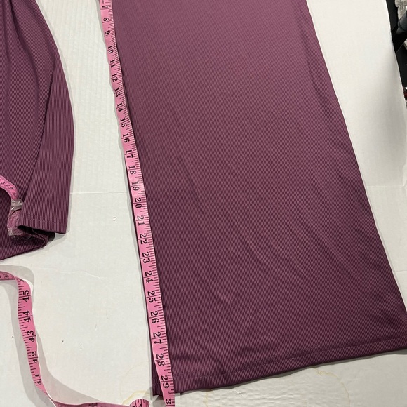 CIDER RIBBED KNIT WIDE LEG PANTS - Picture 4 of 11